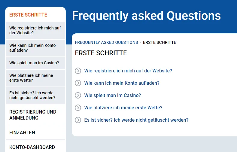 FAQ Mostbet Deutschland